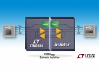 Analog Devices' LTM2884 USB Transceivers Image of Analog Devices' LTM2884 USB Transceivers
