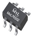 MaxLinear MxL76502 18 V 2 A Fast-PWM Synchronous Step-Down Converter Image of MaxLinear MxL76502 18 V 2 A Fast-PWM Synchronous Step-Down Converter