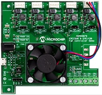 Microchip's ADM00879 Fan Controller Demo Board Image of Microchip's ADM00879 Fan Controller Demo Board