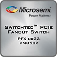 Microsemi's Switchtec PFX Fanout PCIe Switch Family Image de la gamme de commutateurs Switchtec PCIe Fanout PFX de Microsemi