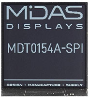Midas Displays Mono Reflective TFT Displays Image of Midas Displays Mono Reflective TFT Displays