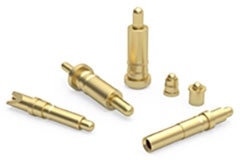 Federbelastete Verbindungen mit geringer Kraft Image of Mill-Max Low-Force Spring-Loaded Interconnects