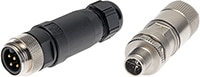Molex's Brad M12 and M8 Field Attachable Connectors Image of Molex's Brad M12 and M8 Field Attachable Connectors