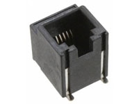 Molex's Vertical SMT Modular Jacks with Kapton Tape  Image of Molex's Vertical SMT Modular Jacks with Kapton Tape