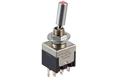 Image of NKK Switches M Series LED Tipped Toggles