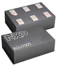 NXP's BGU7005 Low-Noise Amplifier MMIC BGU7005 Low-Noise Amplifier MMIC