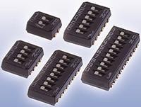 Nidec Components' CHS Series DIP Switches Image of Nidec Components' CHS Series DIP Switches