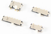 Nidec Components' CUS Series Slide Switches Image of Nidec Components 's CUS Series Slide Switches