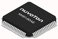 Nuvoton NuMicro® M487 Series Microcontrollers  Image of Nuvoton NuMicro® M487 Series Microcontrollers