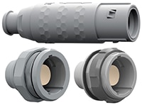 ODU's MEDI-SNAP® 3.5 Highly Flexible Touch-Proof Push-Pull Connector Image of ODU's MEDI-SNAP® Highly Flexible Touch-Proof Push-Pull Connector