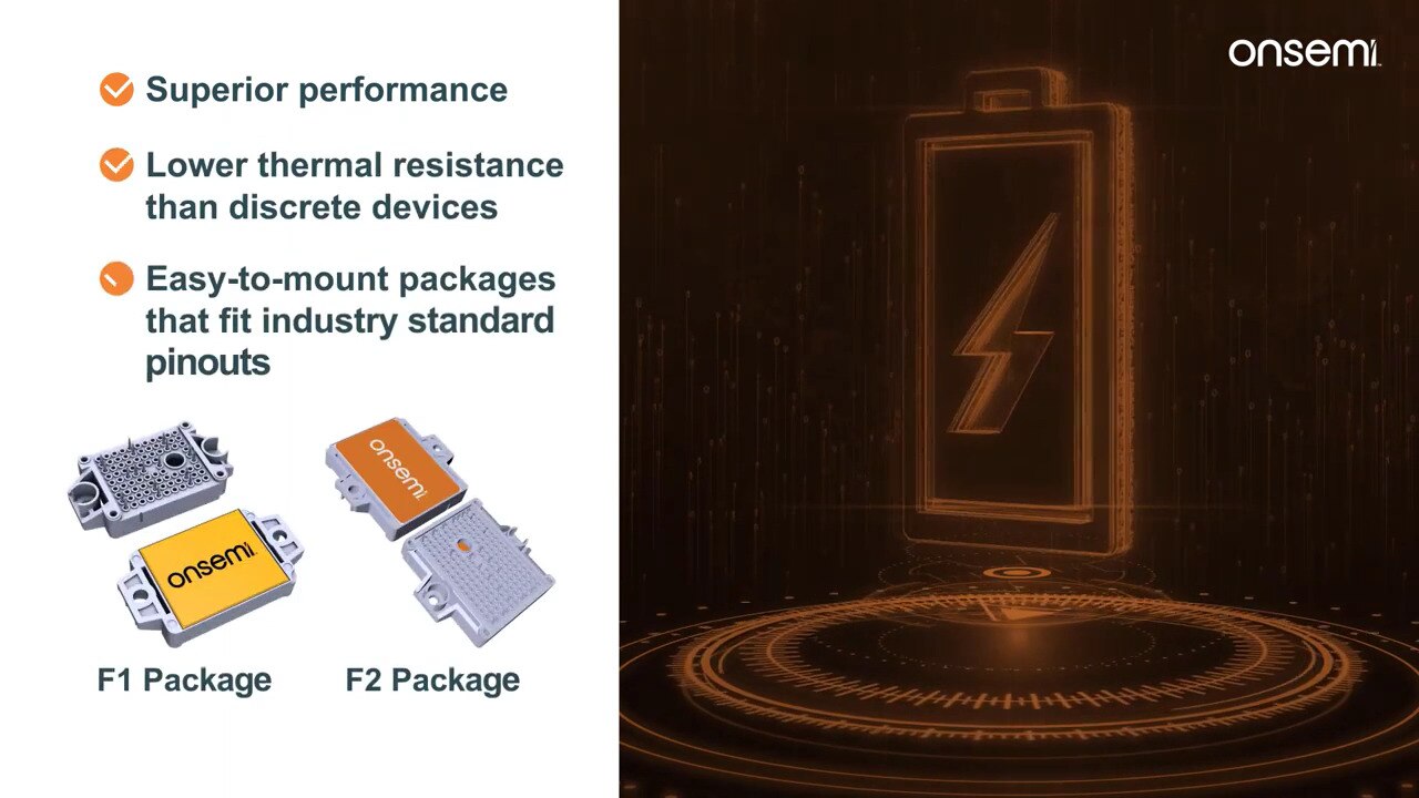 Enabling Future DCFC with onsemi’s EliteSiC Power Modules