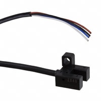 Omron Automation and Safety's Prewired Slot Sensor EE-SX77/87/97 Image du capteur à fente précâblé EE-SX77 87 d'Omron Automation and Safety