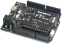 PTSolns Uno R3+ Development Board Bild des Entwicklungsboards Uno R3+ von PTSolns