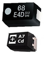 Panasonic POSCAP™ TQC Series Polymer Tantalum Solid Capacitors Image of Panasonic POSCAP™ TQC Series Polymer Tantalum Solid Capacitors