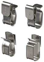 Panduit's Metal Solar Edge Clips Image des clips de bordure solaires en métal de Panduit
