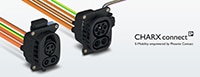 Phoenix Contact's E-Mobility CHARX Charge Inlets Image of Phoenix Contact's E-Mobility CHARX Charge Inlets