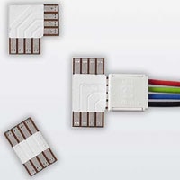 Phoenix Contact's PTF-Series LED Strip-Lighting Connector Adapters Image of Phoenix Contact's PTF LED Strip Lighting Connector Adapters