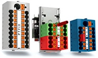 Phoenix Contact's PTFIX Din-Rail and Direct Mount Distribution Blocks Image of Phoenix Contact's PTFIX Din-Rail and Direct Mount Distribution Blocks