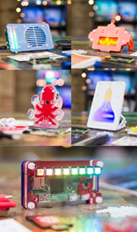 Pimoroni's Raspberry Pi Zero W Project Kits Image des kits de projets Raspberry Pi Zero W de Pimoroni