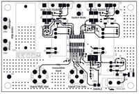 RECOM Power's R-REF01-HB Universal Half-bridge Reference Design Layout Image of RECOM Power's R-REF01-HB Universal Half-bridge Reference Design Layout