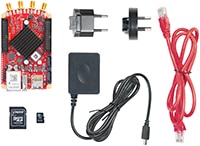 Red Pitaya's STEMlab 125-14 Starter Kit Immagine dello starter kit STEMlab 125-14 di Red Pitaya