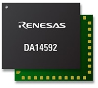 Renesas' DA14592 BLE SoC with ARM Cortex M33 + M0 Cores Image of Renesas' DA14592 BLE SoC with ARM Cortex M33 + M0 Cores