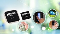 Renesas' RA4E1 32-bit MCUs Renesas 的 RA4E1 32 位元 MCU 的圖片