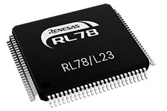 Image of Renesas RL78/L23 32MHz Ultra-Low Power LCD MCU with Capacitive Touch Function