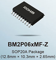ROHM's BM2P06x AC/DC Converter ICs Image of  ROHM's BM2P06x AC/DC Converter ICs