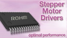 ROHM Semiconductor's Bipolar Stepping Motor Drivers Image of ROHM Semiconductor's Bipolar Stepping Motor Drivers