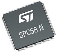 STMicroelectronics SPC58 N Line Performance MCUs Image of STMicroelectronics SPC58 N Line Performance MCUs