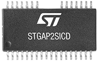 STMicroelectronics STGAP2SICD 6 kV Galvanic Iso Dual Gate Driver for SiC FETs Image of STMicroelectronics STGAP2SICD 6 kV Galvanic Iso Dual Gate Driver for SiC FETs