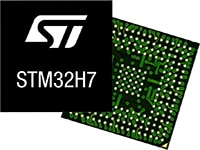 STMicroelectronics STM32H7 Series MCUs Image of STMicroelectronics STM32H7 Series MCUs