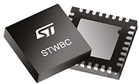 STMicroelectronics' STWBC Wireless Battery Charger Transmitter Image of STMicroelectronics STWBC Wireless Battery Charger Transmitter