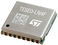STMicroelectronics Teseo-LIV4F GNSS Multi-Band Module Image of STMicroelectronics Teseo-LIV4F GNSS Multi-Band Module