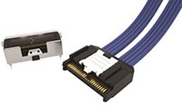 Samtec's AcceleRate® Slim Body Direct Attach Cable Assemblies Image of  Samtec's AcceleRate® Slim Body Direct Attach Cable Assemblies