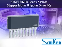 Sanken Electric Co's STA7130MPR Series Unipolar Driver ICs Image of Sanken Electric Co's STA7130MPR Series Unipolar Driver ICs