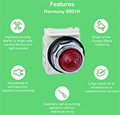 Schneider Electric's 9001K Features Infographic (click to enlarge) Image of Schneider Electric's 900K Series Features Infographic (click to enlarge)