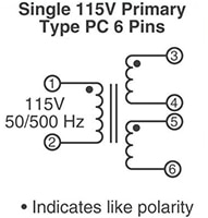 Signal Transformer's PC Series Pins Image of Signal Transformer's PC Series Pins