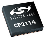 Silicon Laboratories' CP2114 USB-to-I²S Audio Bridge Image of Silicon Laboratories' CP2114 USB-to-I²S Audio Bridge