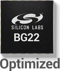 Silicon Labs EFR32BG22 Bluetooth Low-Energy 5.2 SoC Family Image of Silicon Labs EFR32BG22 Bluetooth Low-Energy 5.2 SoC Family