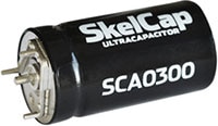 Skeleton Technologies' SKELCAP Ultracapacitor  Image de l'ultracondensateur SkelCap de Skeleton Technologies