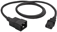 Stewart Connector's IEC C13/C20 Power Supply Cords - BCK Series Image of Stewart Connector's IEC C13/C20 Power Supply Cords  - BCK Series
