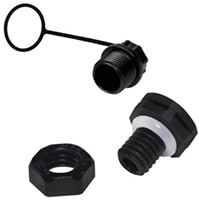 Stewart Connector M8/M12 Waterproof Vent Plugs and Caps Image des bouchons et capuchons d'aération étanches M8/M12 de Stewart Connector