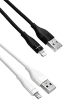 Stewart Connector's Universal Serial Bus (USB) 2.0 to MFi Lightning Cables – SC-2AZKxxxF Series Image of Stewart Connector's Universal Serial Bus (USB) 2.0 to MFi Lightning Cables – SC-2AZKxxxF Series