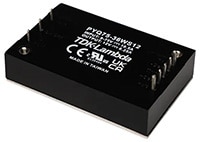 TDK-Lambda's PYQ Series 30 W to 75 W Quarter-Brick DC/DC Converters Image of TDK-Lambda's PYQ Series 30 W to 75 W Quarter-Brick DC/DC Converters