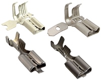 TE Connectivity's Standard FASTON Receptacle Terminals Image of TE Connectivity's Standard FASTON Receptacle Terminals