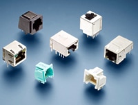 TE Connectivity's Modular Jack Connectors Image of TE Connectivity's Modular Jack Connectors