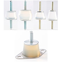Taica Corporation's Theta Series/SF Series Bolt Mount Vibration Insulators Bild der anschraubbaren Schwingungsisolatoren der Theta-Serie/SF-Serie von Taica Corporation