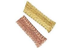 Image of TechFlex's Flexco Copper and Brass Braided Sleeving